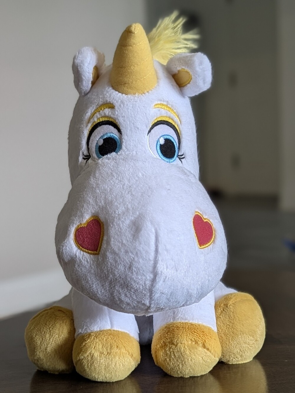 SEGA Disney Pixar Toy Story Buttercup Unicorn Plush Sitting Pose 13" Tall